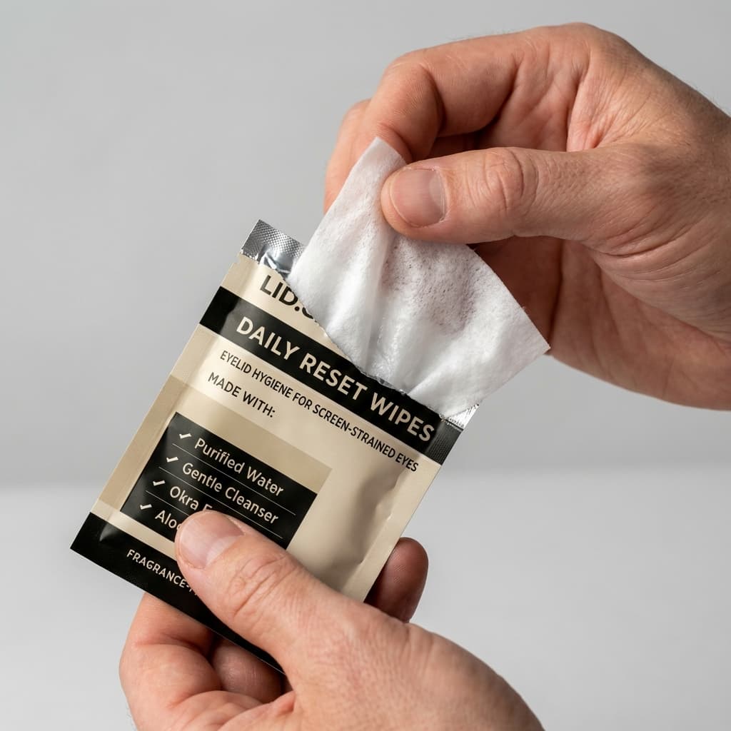 Step 1: Open one wipe