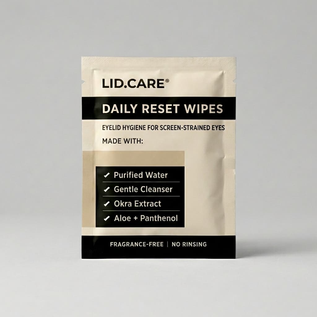 LID.CARE Daily Reset Wipes